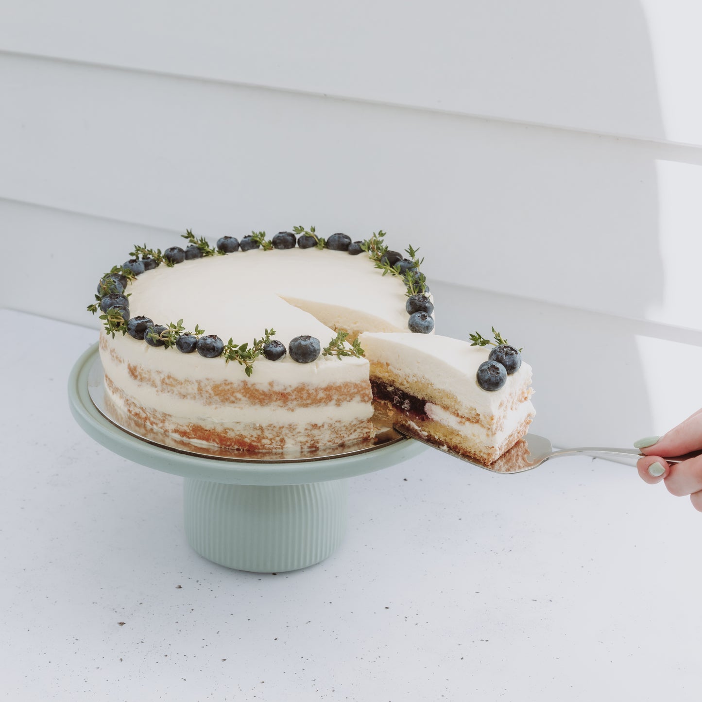 Lemon and Blueberry Cake
